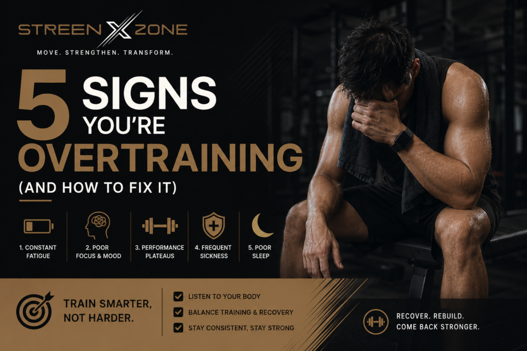 5 Signs You're Overtraining (And How to Fix It)
