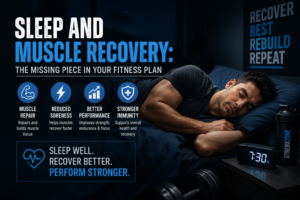 Sleep and Muscle Recovery: The Missing Piece in Your Fitness Plan